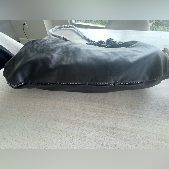 NWT Elie Tahari 100% Leather “Ruby” Hobo in Black - Picture 8 of 16